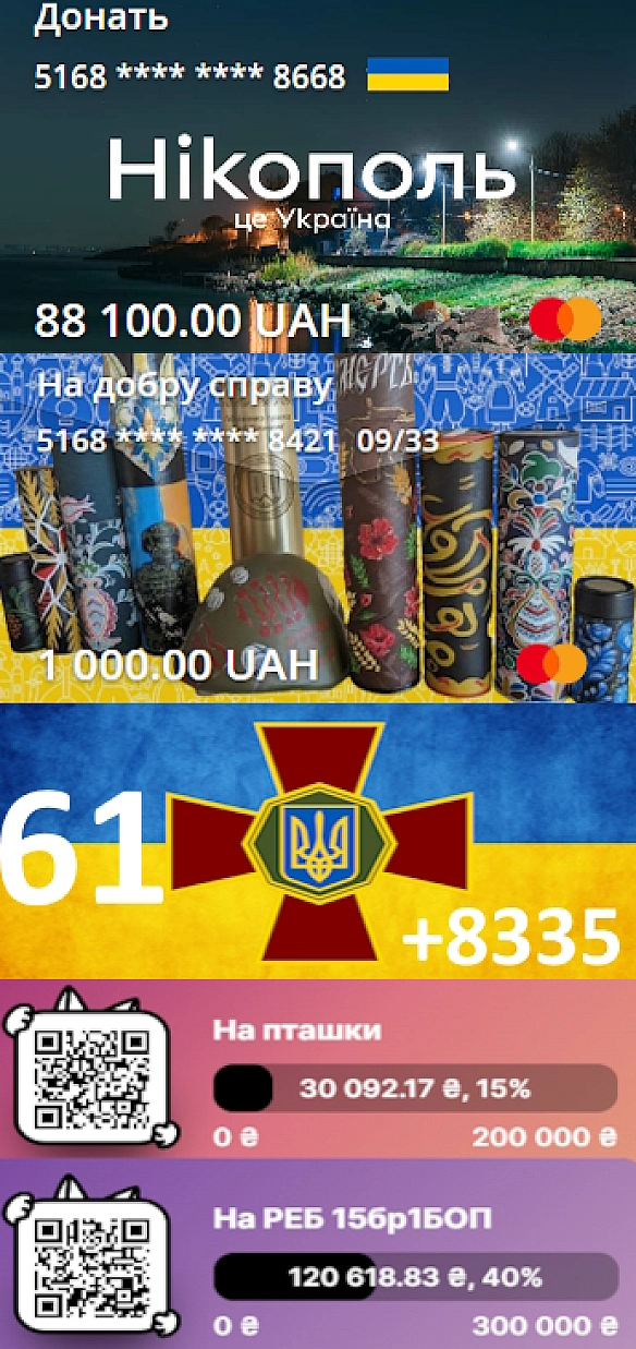 Друзі @читачі тиждень шістдесят перший 61828 день російської повномаштабної війни проти України https://timeofwar.in.ua/... - Тарас Ярош на we.ua