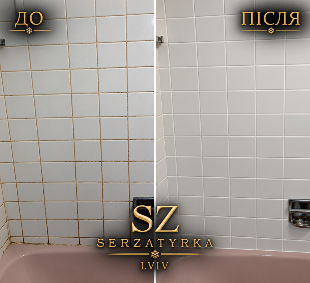 Реставрація швів плитки Львів | SERZATYRKA