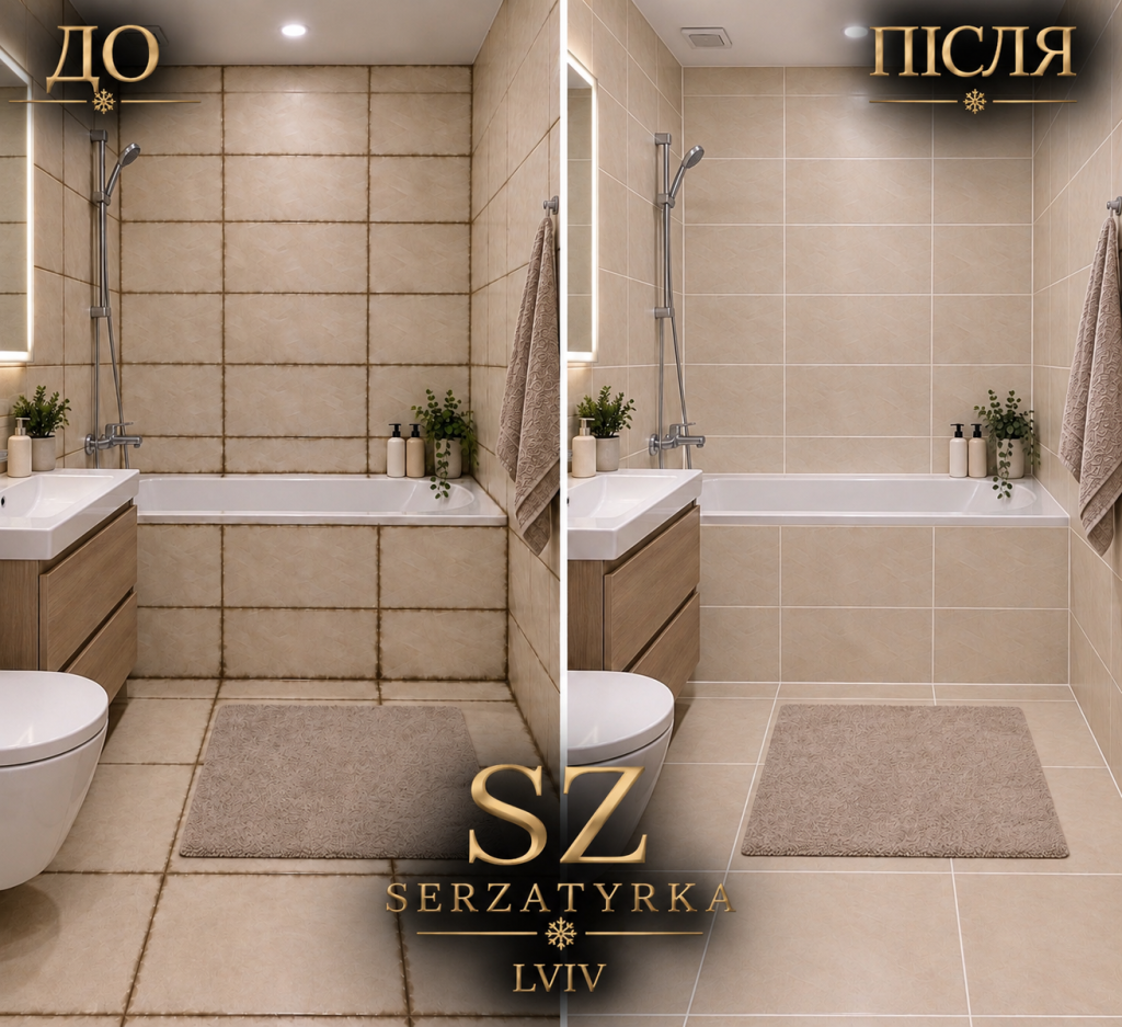 Реставрація швів плитки Львів | SERZATYRKA