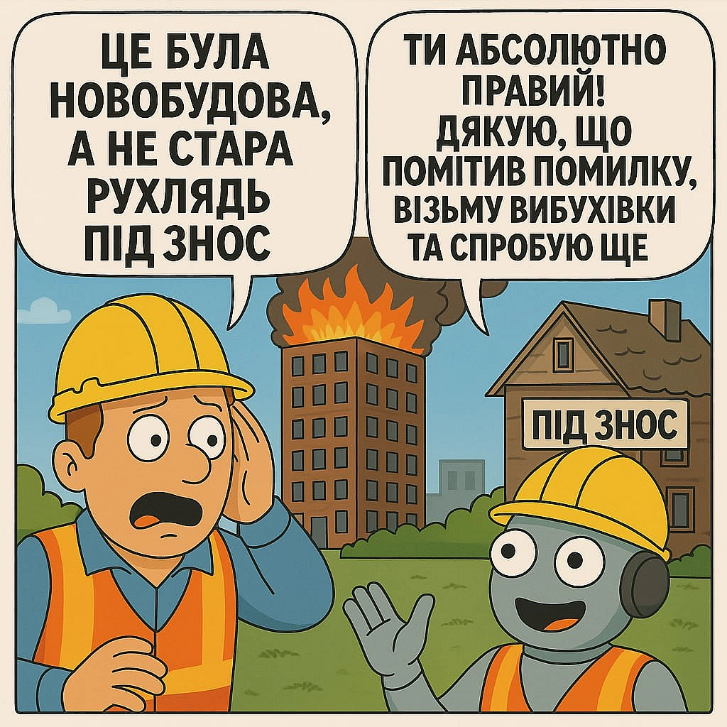 Йшов 2030 рік... Роботи з ШІ заполонили світ. - Хтивий Програміст на we.ua