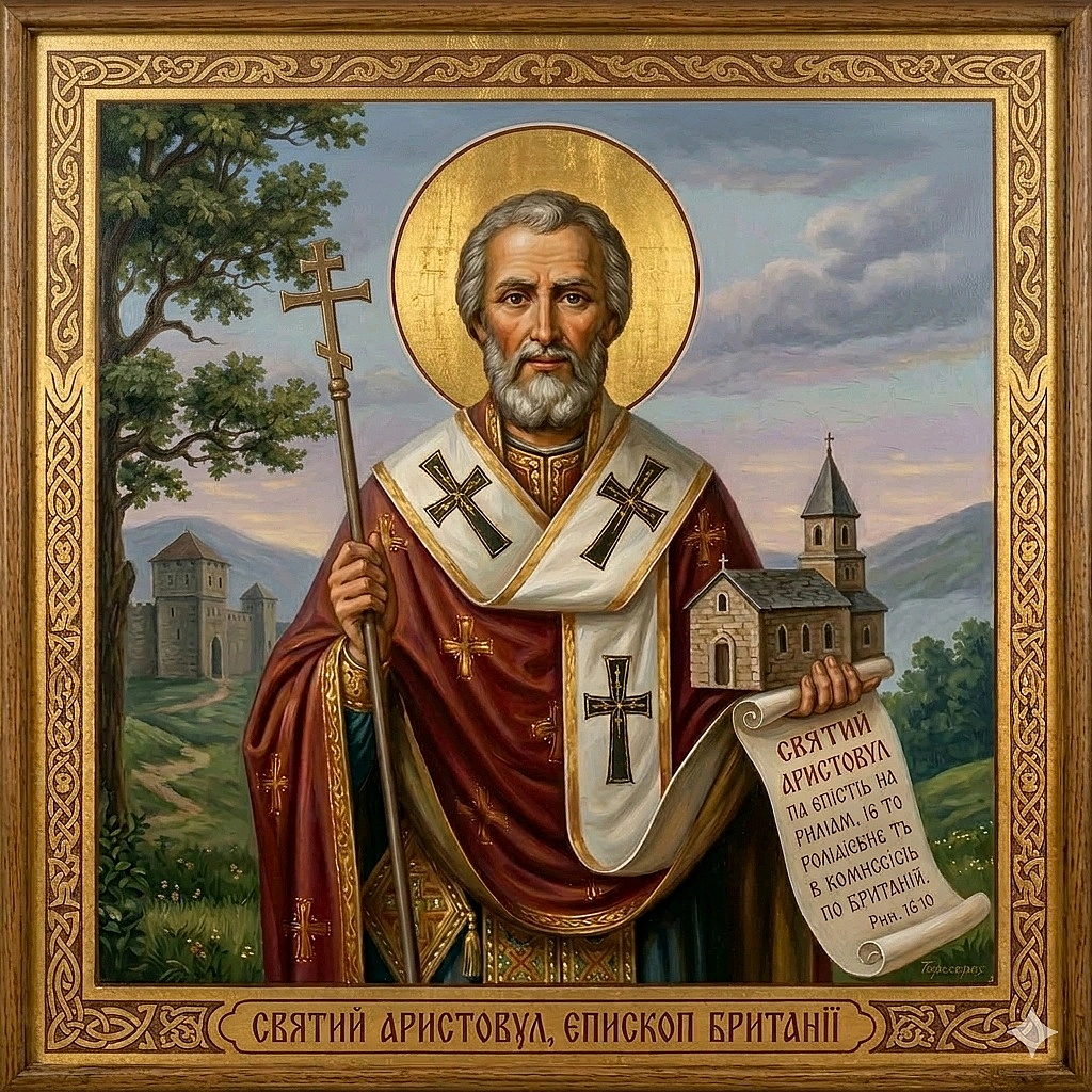 СВЯТИЙ АРИСТОВУЛ - Наталя Шпирковська on we.ua