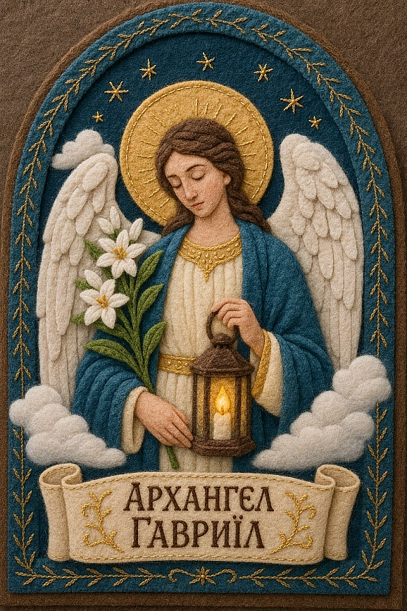 АРХАНГЕЛ ГАВРИЇЛАрхангел Гавриїл був обраний Господом для принесення Діві Марії і всьому людству благої звістки про Втілення С... - Наталя Шпирковська на we.ua