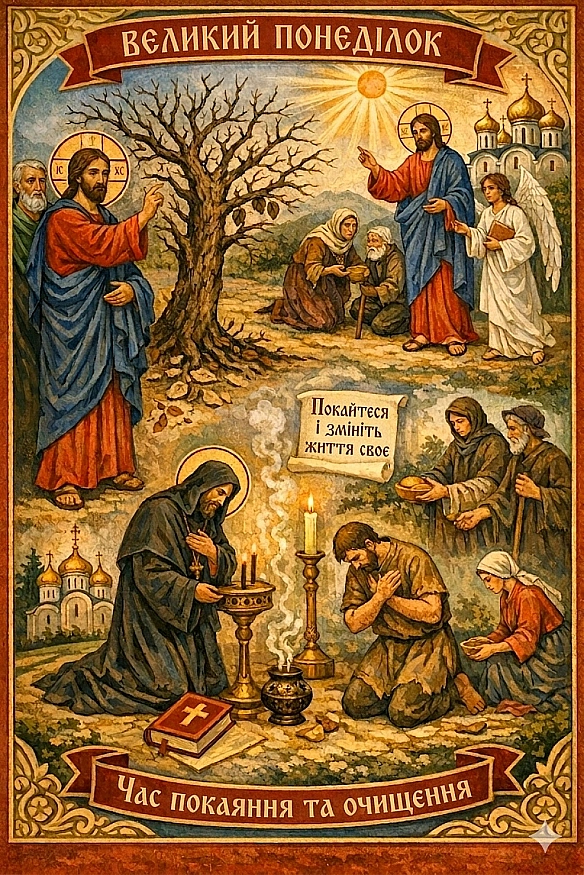 ВЕЛИКИЙ ПОНЕДІЛОКПерший день Великого тижня, коли Церква згадує важливі події останніх днів земного життя Ісуса Христа. У цей ... - Наталя Шпирковська on we.ua