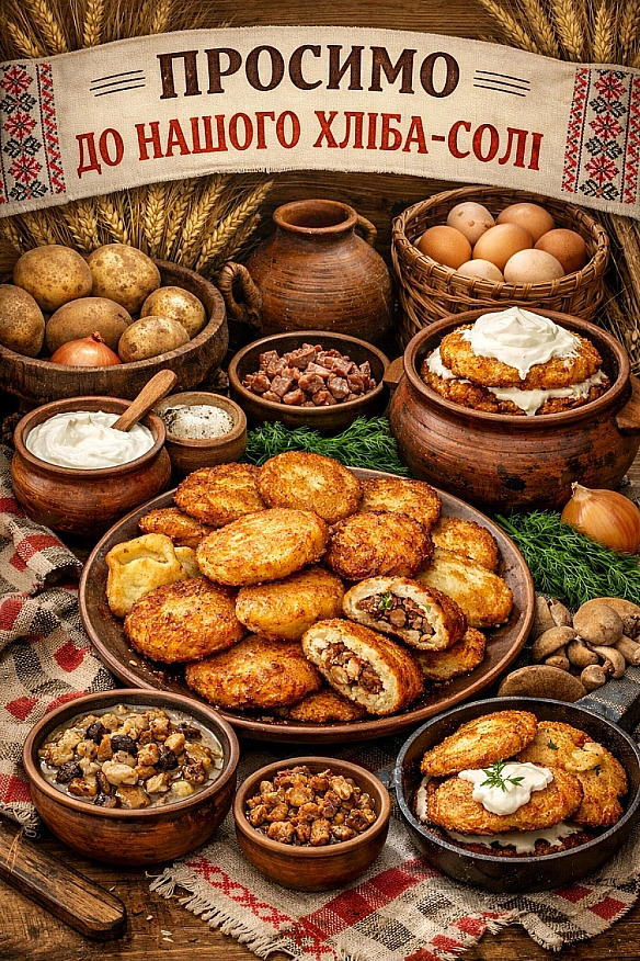 ПРОСИМО ДО НАШОГО ХЛІБА-СОЛІДеруни (драники, драчаники, терчаники) користувалися великою популярністю в народній кухні, особли... - Наталя Шпирковська на we.ua