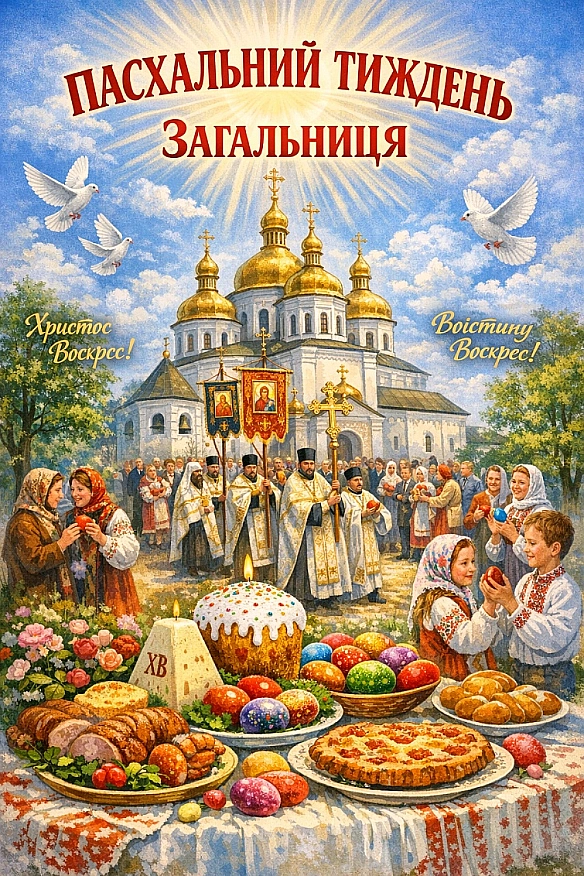 ПАСХАЛЬНИЙ ТИЖДЕНЬ. ЗАГАЛЬНИЦЯПасхальний тиждень, або Світлий тиждень, є одним з найрадісніших періодів у церковному календарі... - Наталя Шпирковська на we.ua