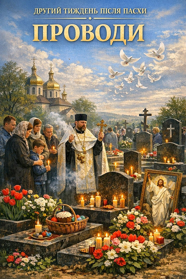 ДРУГИЙ ТИЖДЕНЬ ПІСЛЯ ПАСХИ - (ПРОВОДИ)Другий тиждень після Світлого Христового Воскресіння особливий для православних християн... - Наталя Шпирковська на we.ua