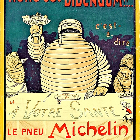 Бібендум (Bibendum, також відомий як Michelin Man) - Vitalii на we.ua